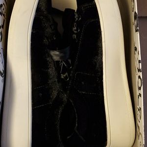 Velveteen fashion shoes